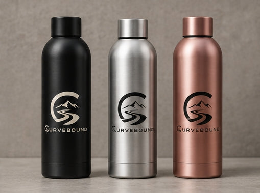 Curvebound Premium Edelstahl-Thermoflasche – Isolierflasche 550 ml