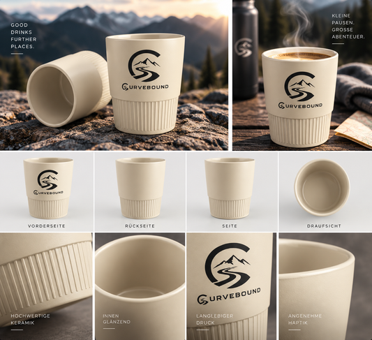 Curvebound Retro Mug – 300 ml Keramiktasse