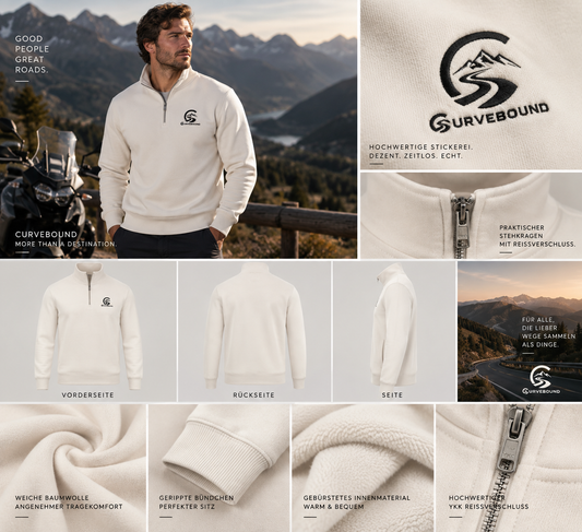 Curvebound Essential Half-Zip Sweatshirt