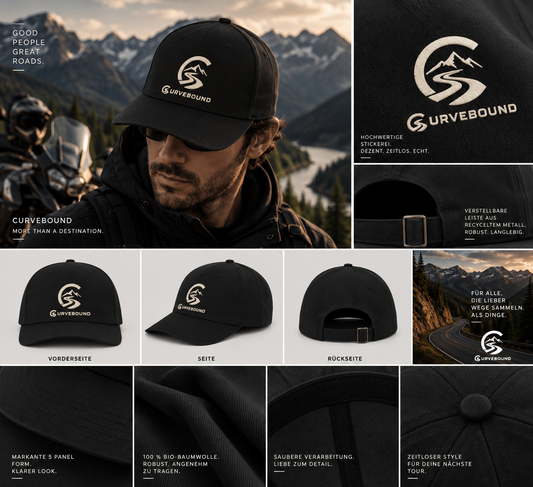 CURVEBOUND Roadline 5-Panel Cap