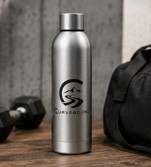 Curvebound Premium Edelstahl-Thermoflasche – Isolierflasche 550 ml