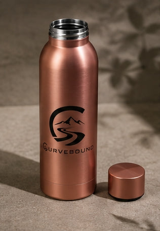 Curvebound Premium Edelstahl-Thermoflasche – Isolierflasche 550 ml
