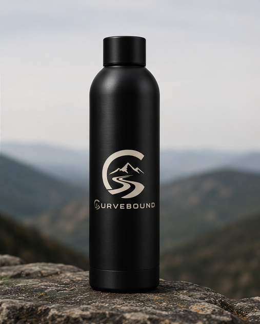 Curvebound Premium Edelstahl-Thermoflasche – Isolierflasche 550 ml